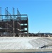 February 2024 barracks construction operations at Fort McCoy
