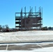 February 2024 barracks construction operations at Fort McCoy