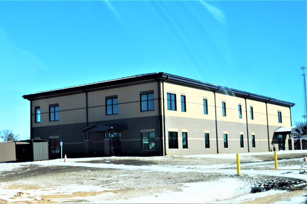 Fort McCoy’s brigade headquarters construction project mostly complete; makes it third building in 1600 block transformation