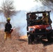 Fort McCoy prescribed burn team holds their first prescribed burn of 2024