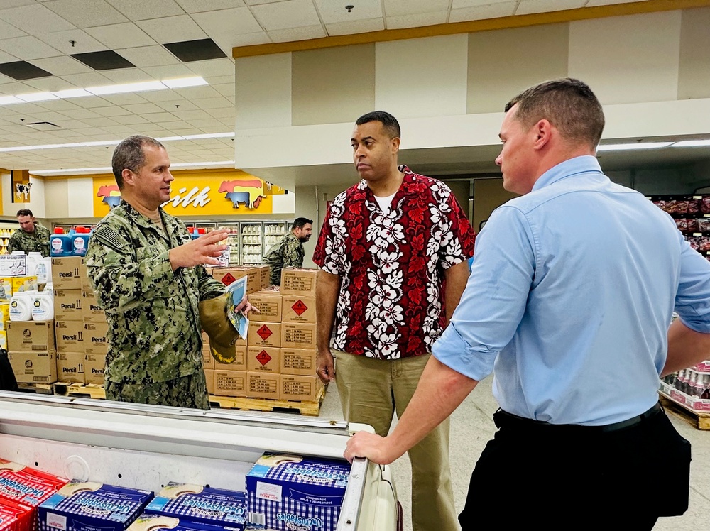 Hon. Franklin Parker visits Naval Base Guam