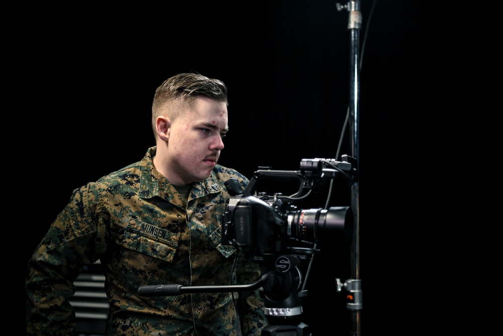 Maj. Gen. Lorna Mahlock Conducts Video Interview at DMA