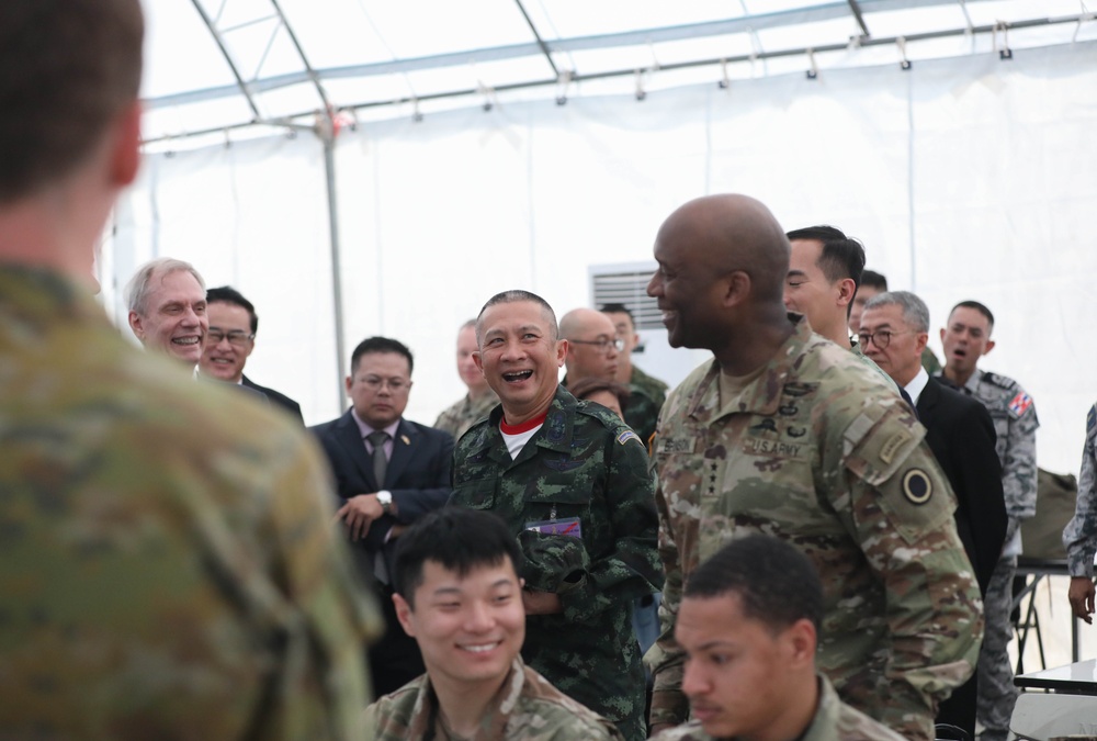 Cobra Gold leadership visits operational sights