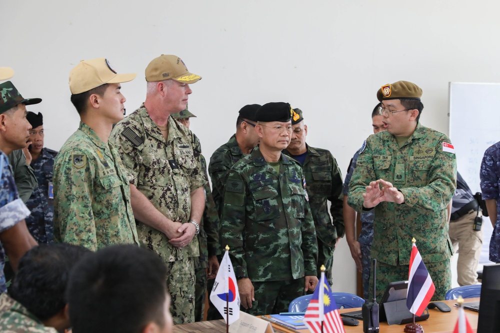 Humanitarian assistance and disaster relief training operation during exercise Cobra Gold