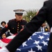 U.S. Marines pay proper respects to a fallen brother