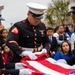 U.S. Marines pay proper respects to a fallen brother