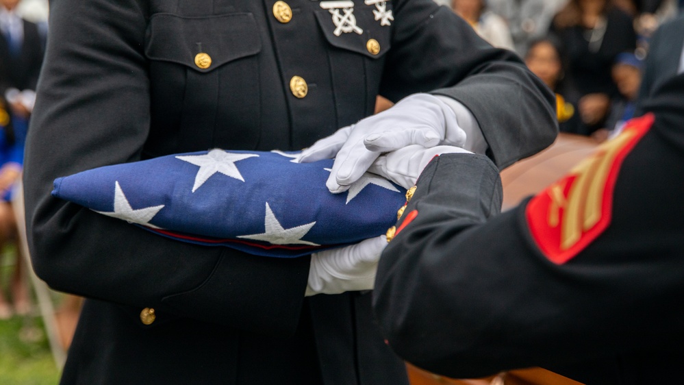 U.S. Marines pay proper respects to a fallen brother