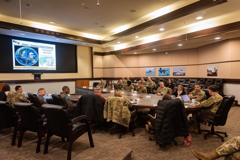 PACAF Commander Visits Eleventh Air Force