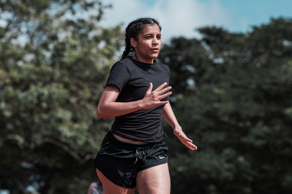 Navy Wounded Warriors track and field trials