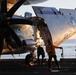 George Washington Conducts Hangar Bay Operations