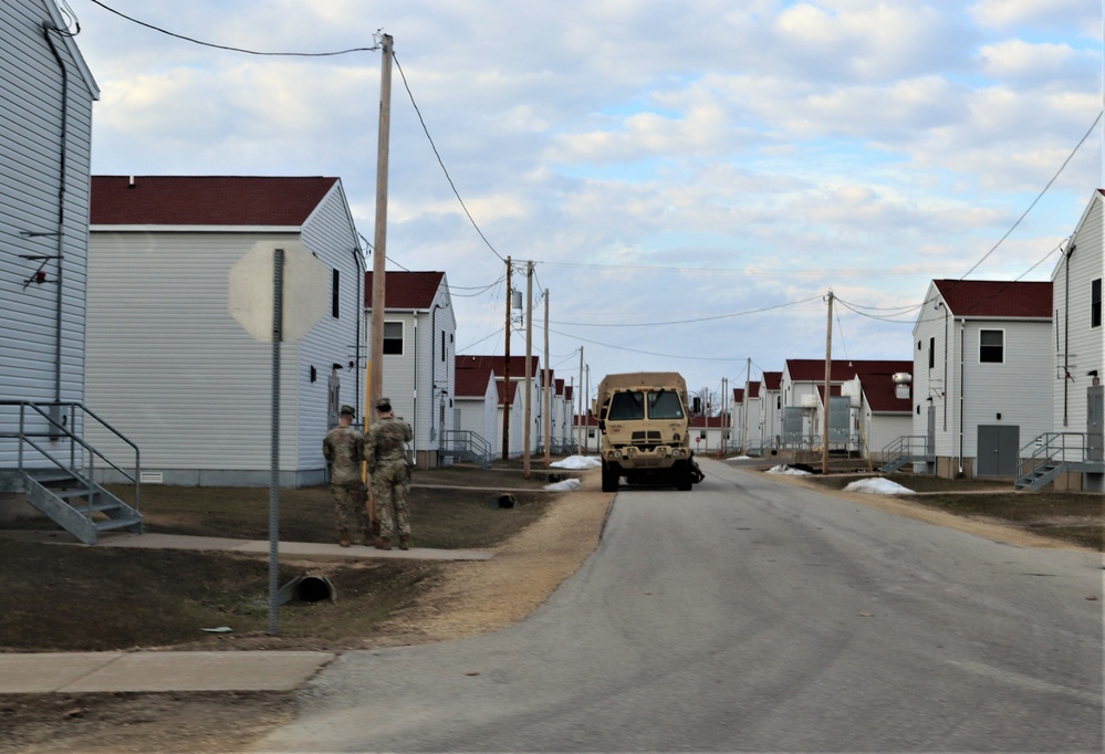 February 2024 training operations at Fort McCoy