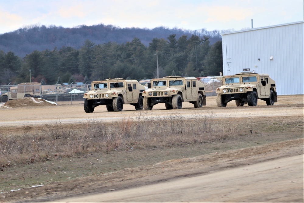 February 2024 training operations at Fort McCoy