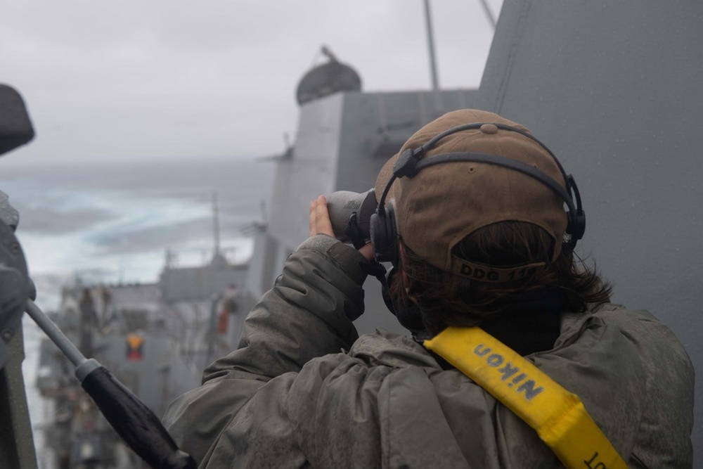 Standing Watch Aboard USS Daniel Inouye