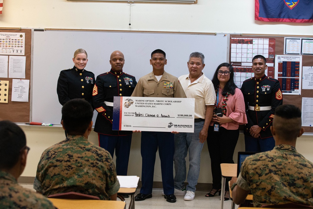 Guam student awarded NROTC Scholarship