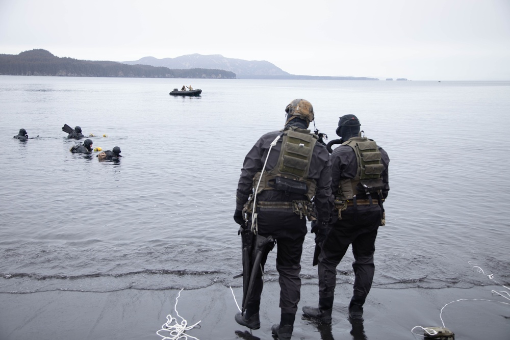 Navy SEALs, Green Berets, Norwegian Commandos Dive in the Arctic