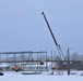 January 2023 brigade headquarters project construction operations at Fort McCoy