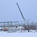 January 2023 brigade headquarters project construction operations at Fort McCoy