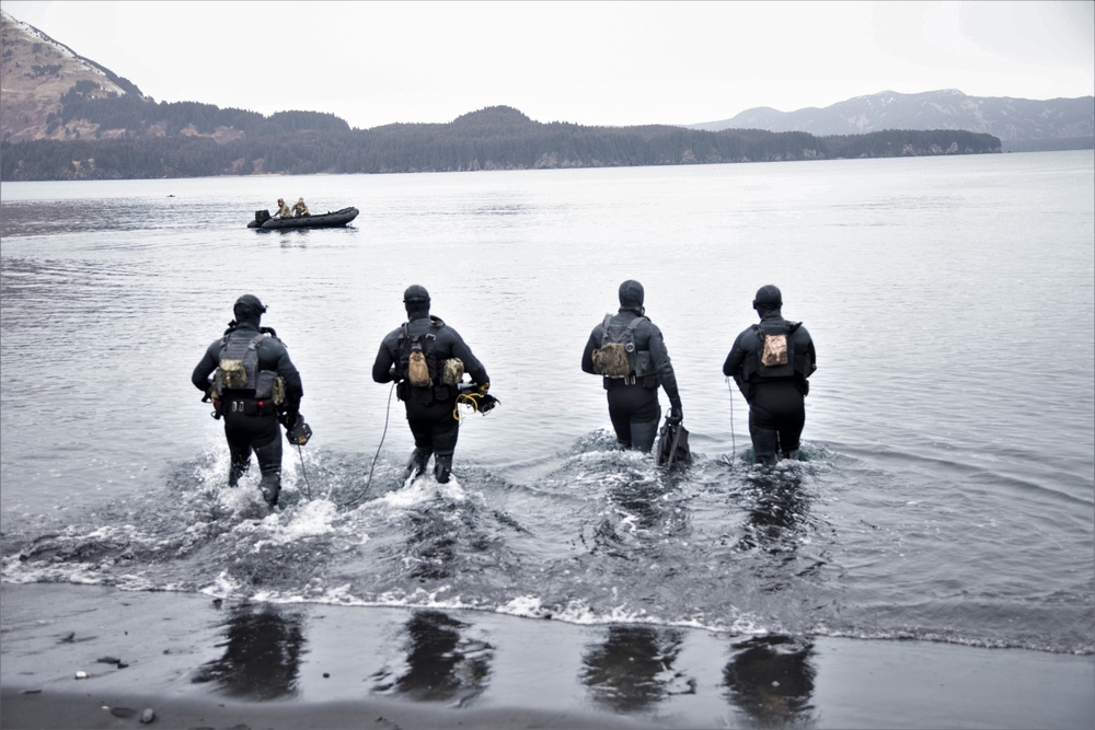 Navy SEALs, Green Berets, Norwegian Commandos Dive in the Arctic