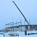 January 2023 brigade headquarters project construction operations at Fort McCoy