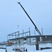 January 2023 brigade headquarters project construction operations at Fort McCoy