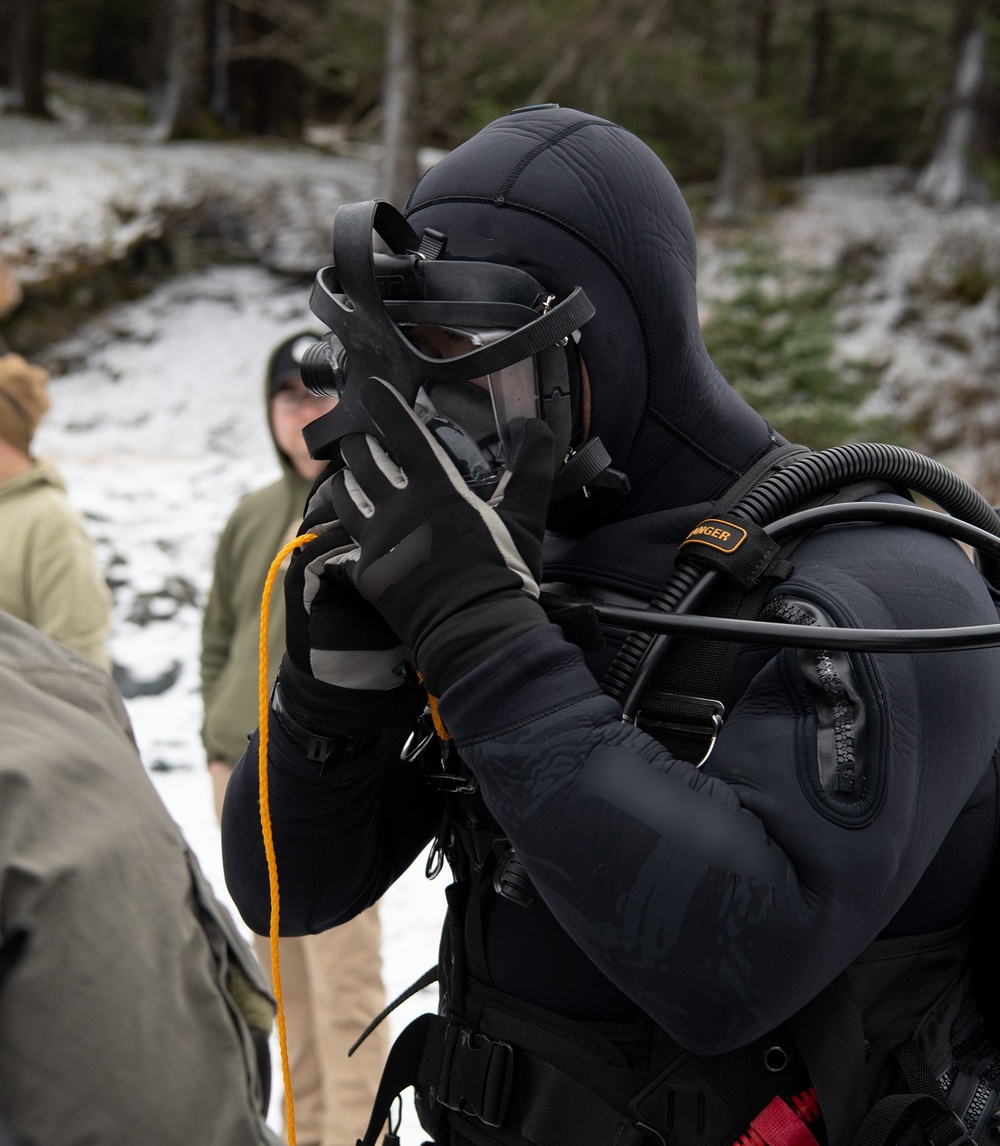 Navy SEALs, Green Berets, Norwegian Commandos Dive in the Arctic