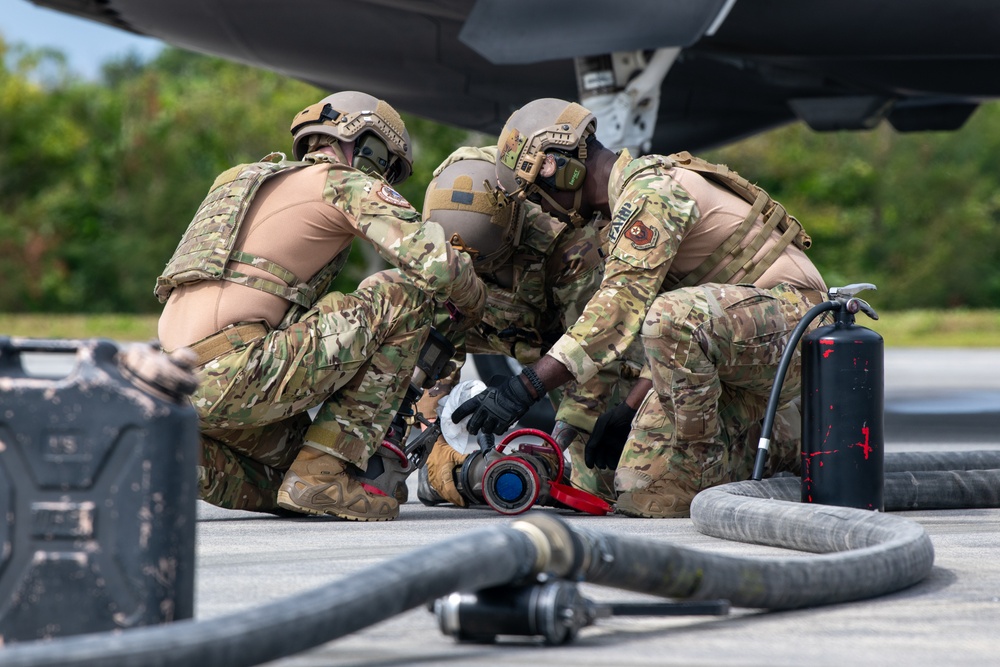 4th FGS, 18th LRS and 1st SOS conduct FARP demonstration