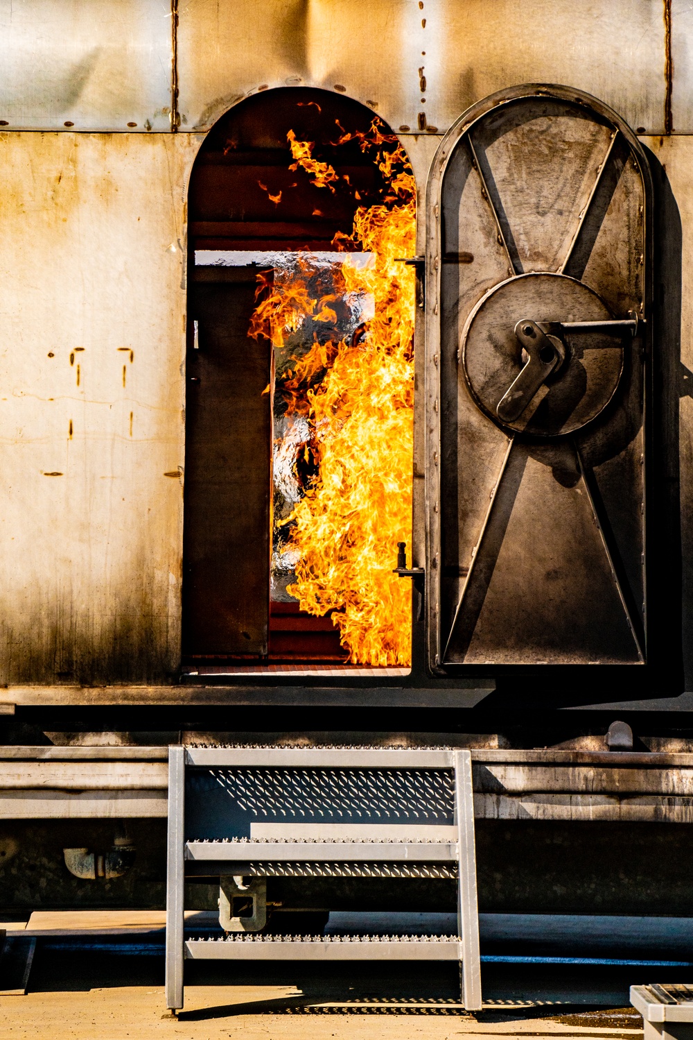 Vectrus Fire Department MAFT Training