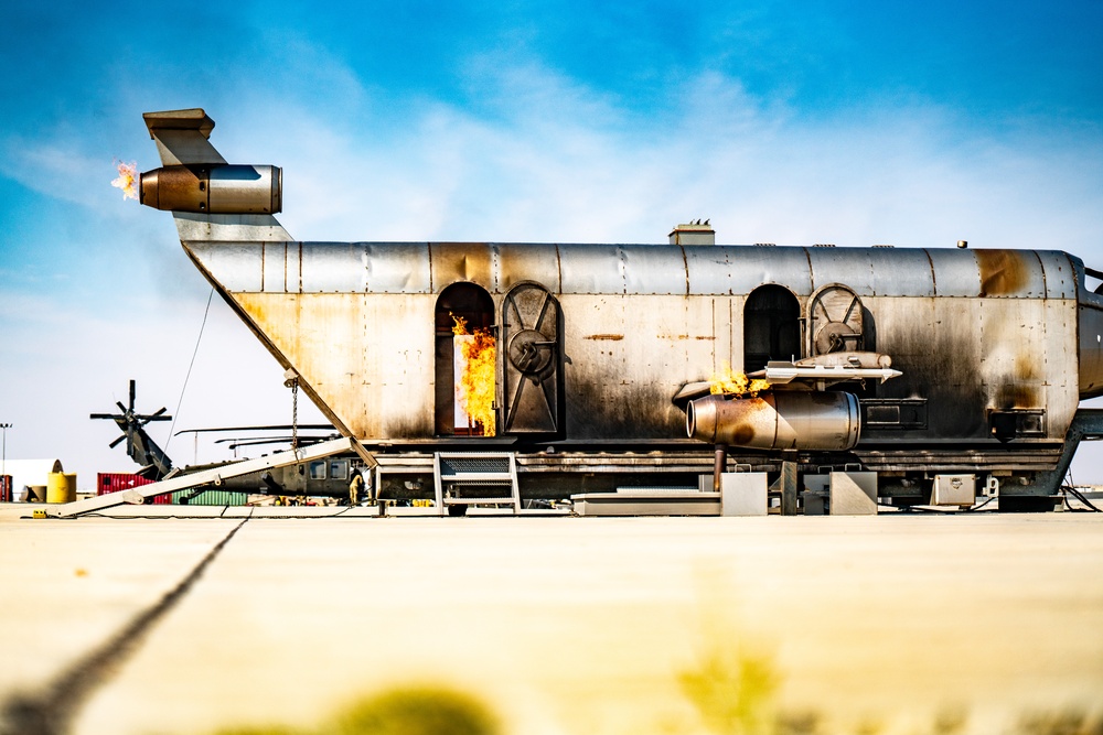 Vectrus Fire Department MAFT Training