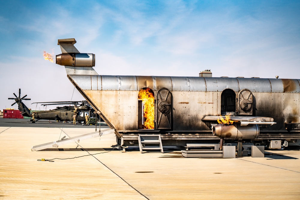 Vectrus Fire Department MAFT Training