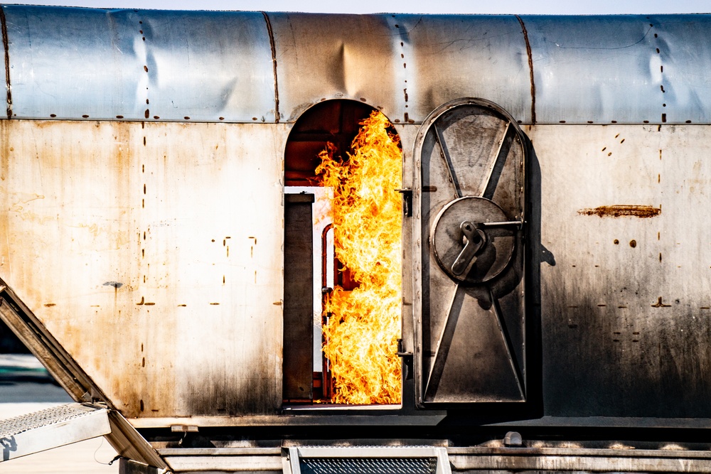 Vectrus Fire Department MAFT Training