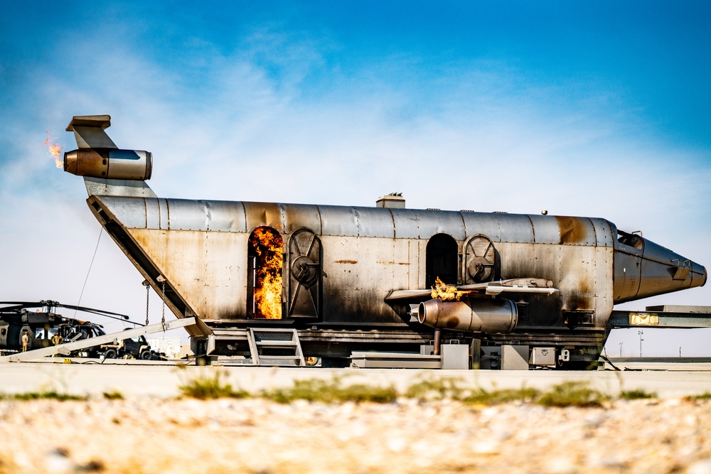 Vectrus Fire Department MAFT Training