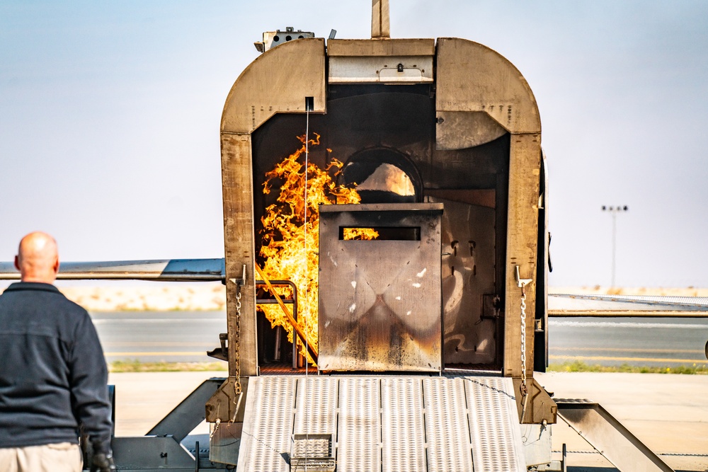 Vectrus Fire Department MAFT Training