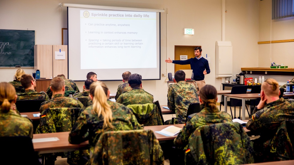 CATC and Bundeswehr Medical Academy Resiliency Training