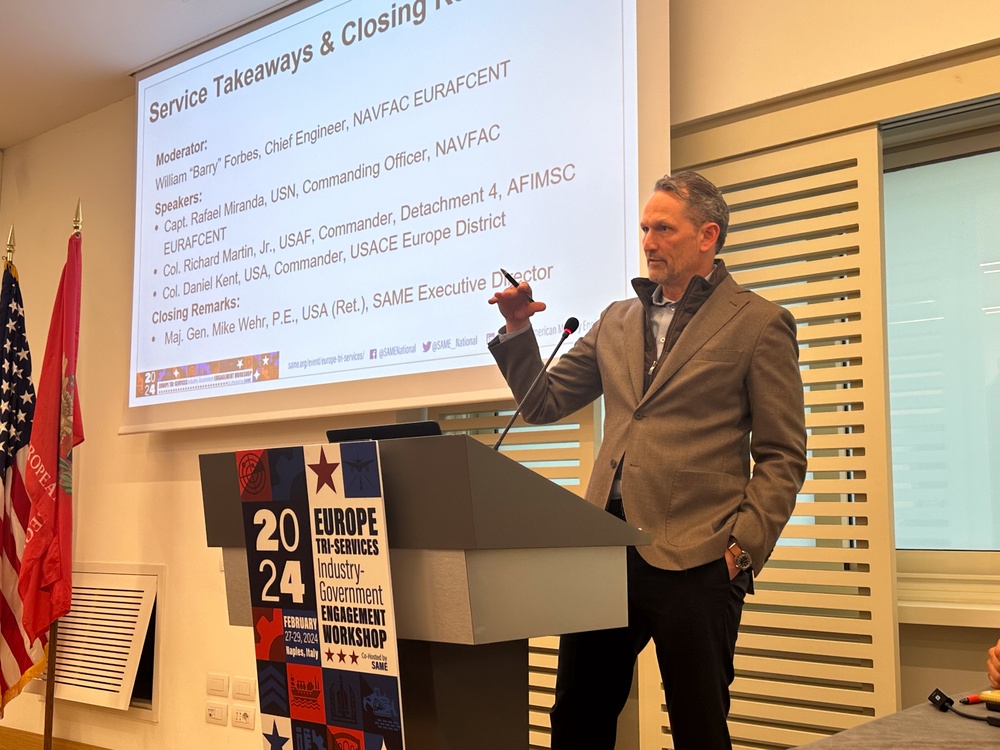 Europe Tri-Services Industry-Government Engagement Workshop