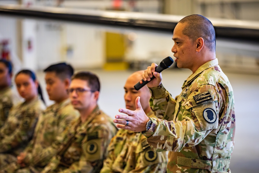 2nd 641st Aviation Soars into Deployment in Support of Spartan Shield