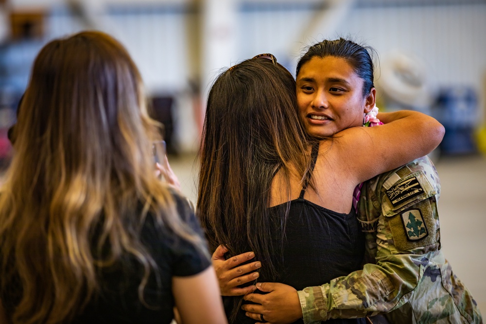 2nd 641st Aviation Soars into Deployment in Support of Spartan Shield