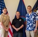 Honorable Franklin R. Parker, assistant Secretary of the Navy for Manpower and Reserve Affairs, met with Congressional Delegate James Moylan