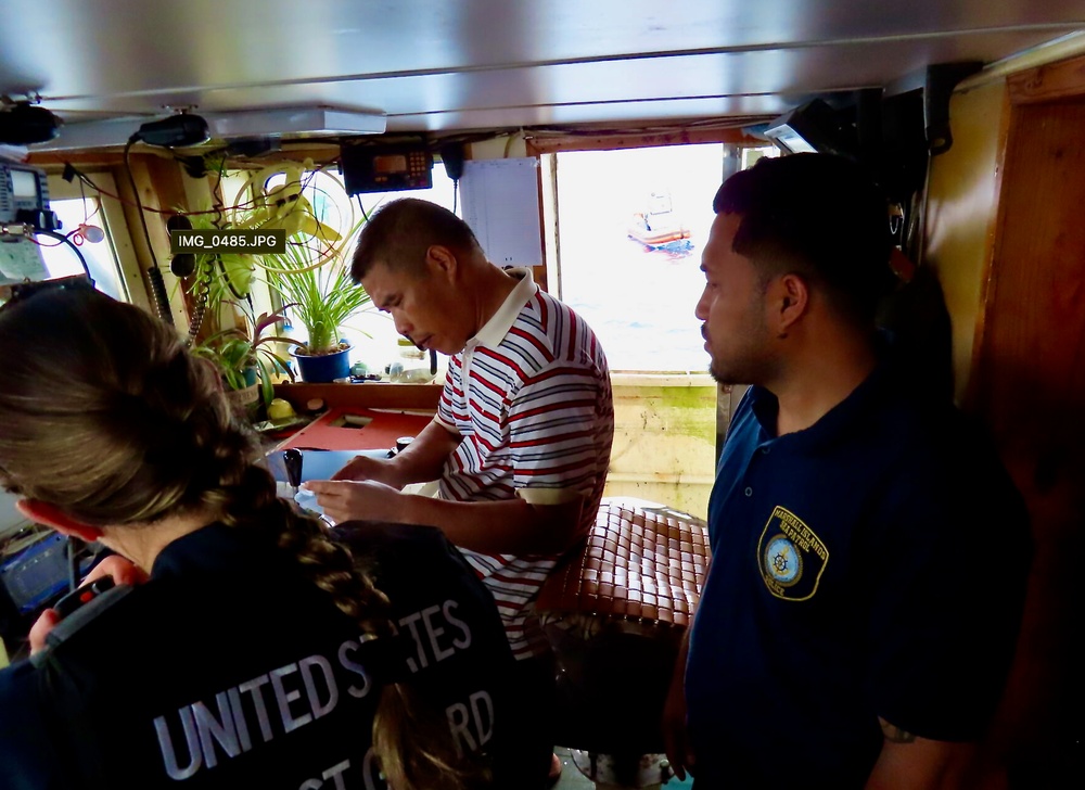 U.S. Coast Guard conducts patrol with Marshallese partners under Operation Blue Pacific