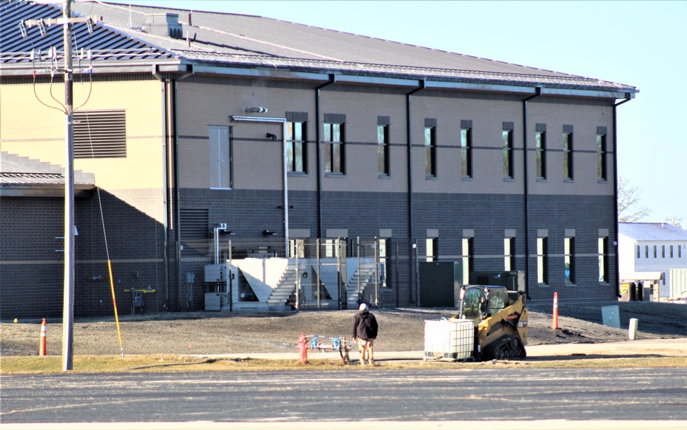 Fort McCoy’s brigade headquarters construction project mostly complete; makes it third building in 1600 block transformation