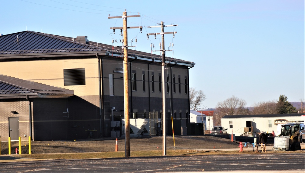 Fort McCoy’s brigade headquarters construction project mostly complete; makes it third building in 1600 block transformation