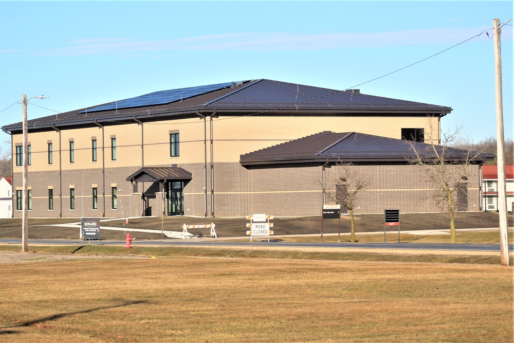 Fort McCoy’s brigade headquarters construction project mostly complete; makes it third building in 1600 block transformation