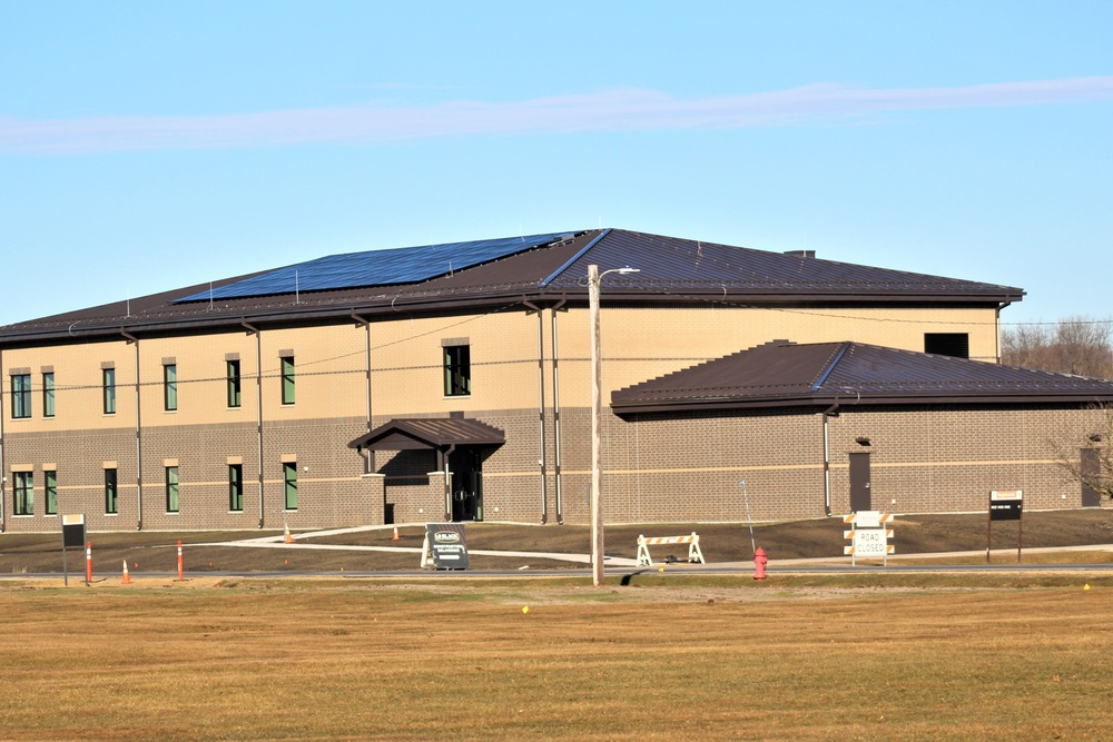 Fort McCoy’s brigade headquarters construction project mostly complete; makes it third building in 1600 block transformation