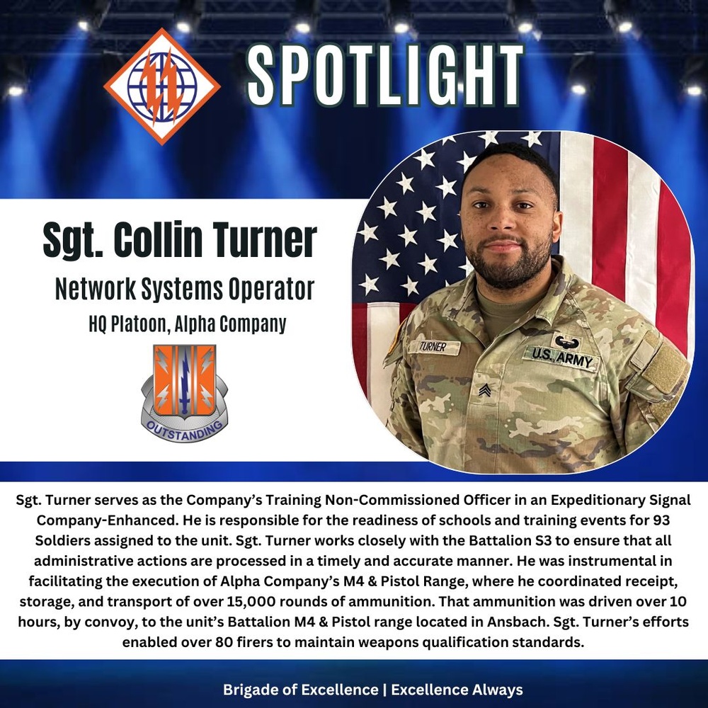 2d TSB Spotlight: Sgt. Collin Turner
