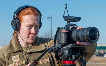 NY Air Guard Senior Airman Sarah McKernan, a Stamford resident, is named New Videographer of the Year for the Air National Guard