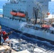 USS Carter Hall (LSD 50) Conducts Replenishment-at-Sea, Feb. 27, 2024