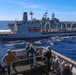 USS Carter Hall (LSD 50) Conducts Replenishment-at-Sea, Feb. 27, 2024