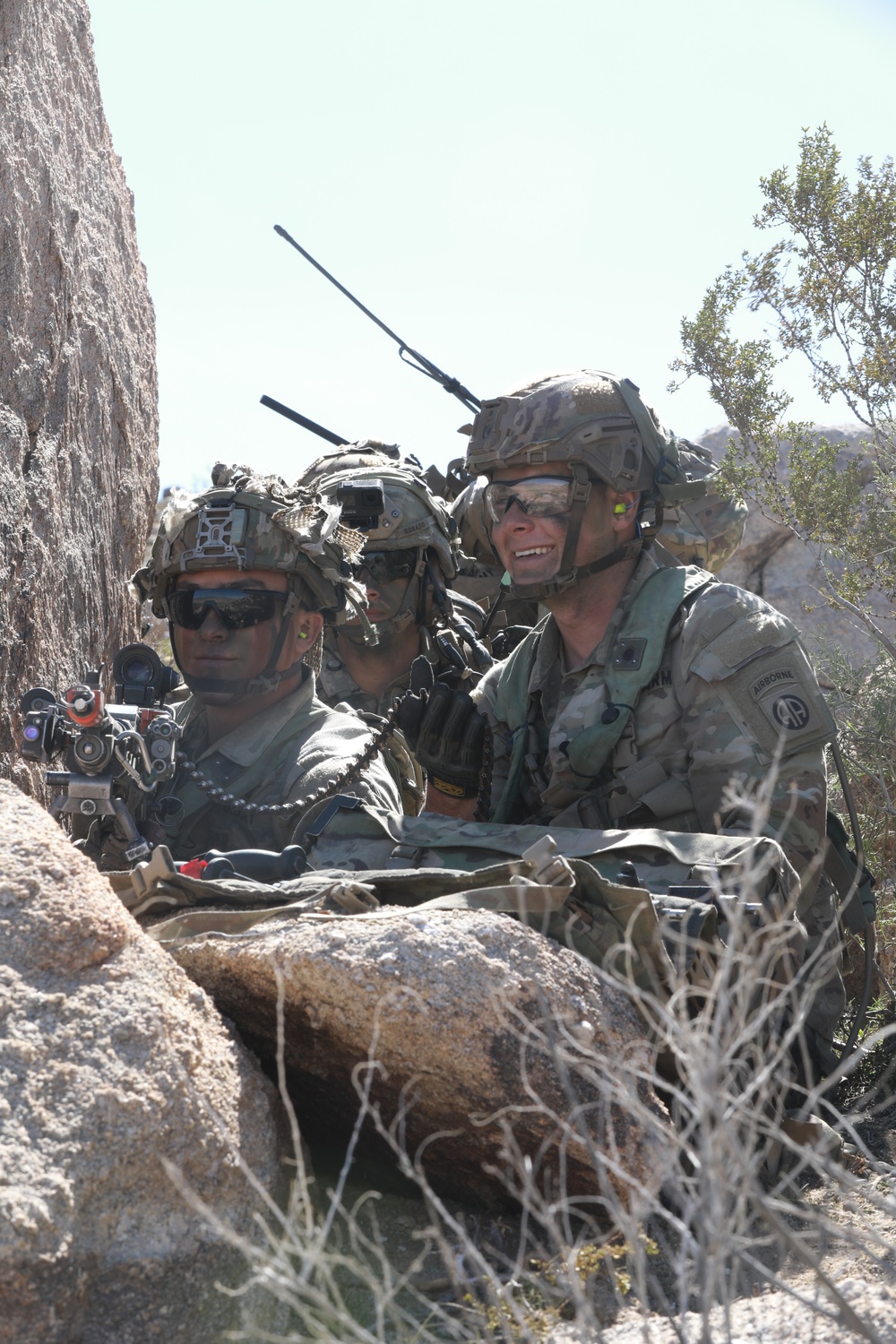 82nd Airborne Division Paratroopers Support Experimentation during Project Convergence Capstone 4