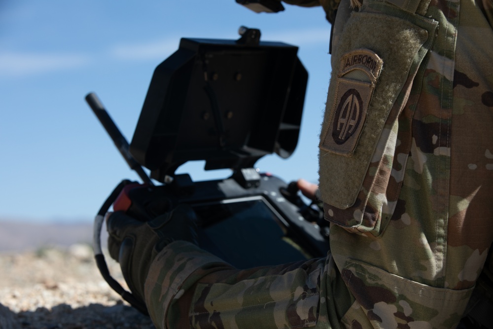 82nd Airborne Division Paratroopers support UAS experimentation during Project Convergence Capstone 4