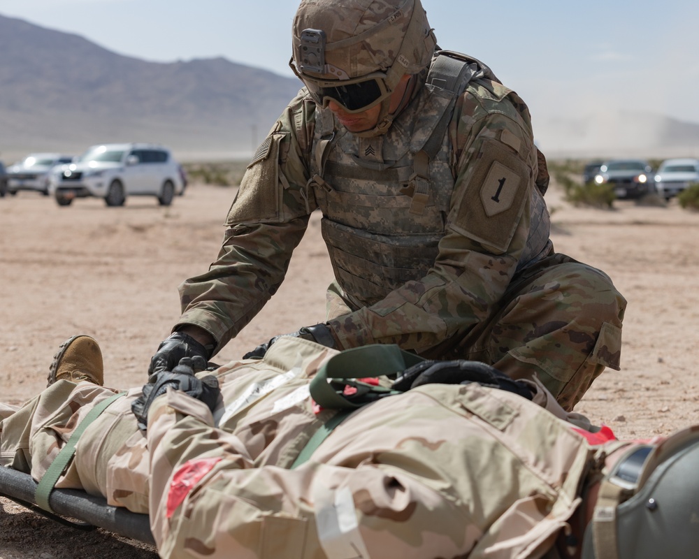 Soldiers Continue Medical Technologies and Treatment Systems Experimentation during Project Convergence Capstone 4