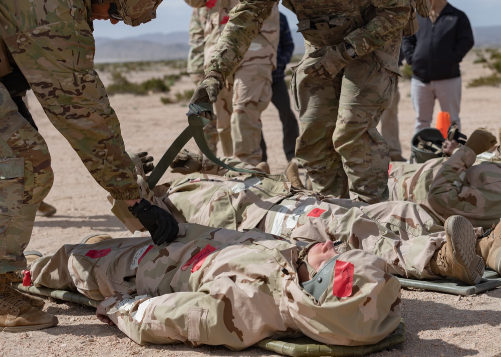 Soldiers Continue Medical Technologies and Treatment Systems Experimentation during Project Convergence Capstone 4